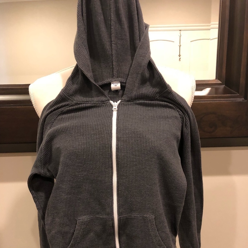 Old navy thermal type jacket med 8